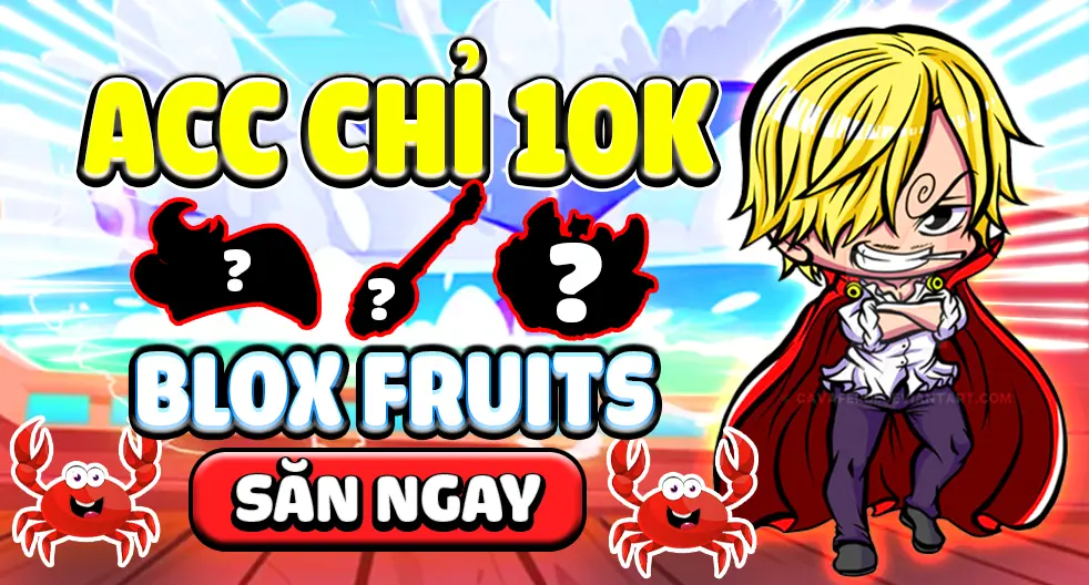 Thông tin tài khoản Blox Fruits: Random10k-7941