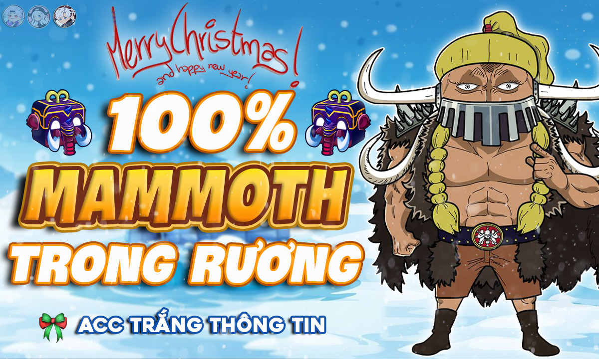 Thông tin tài khoản Blox Fruits: Mammoth-261